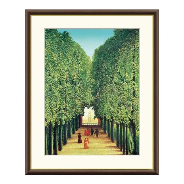 Henri Rousseau（アンリ・ルソー） サン・クルー公園の並木道 アート