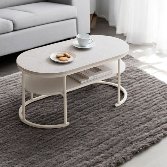 BIANCA センターテーブル BR/WAL/WH