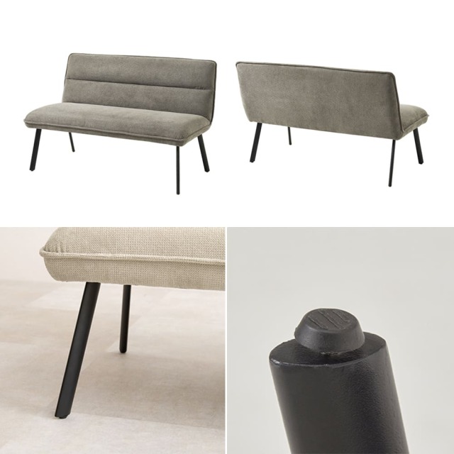 ダイニングソファ２点セット（左肘）