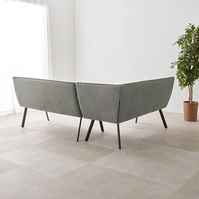 ダイニングソファ２点セット（左肘）