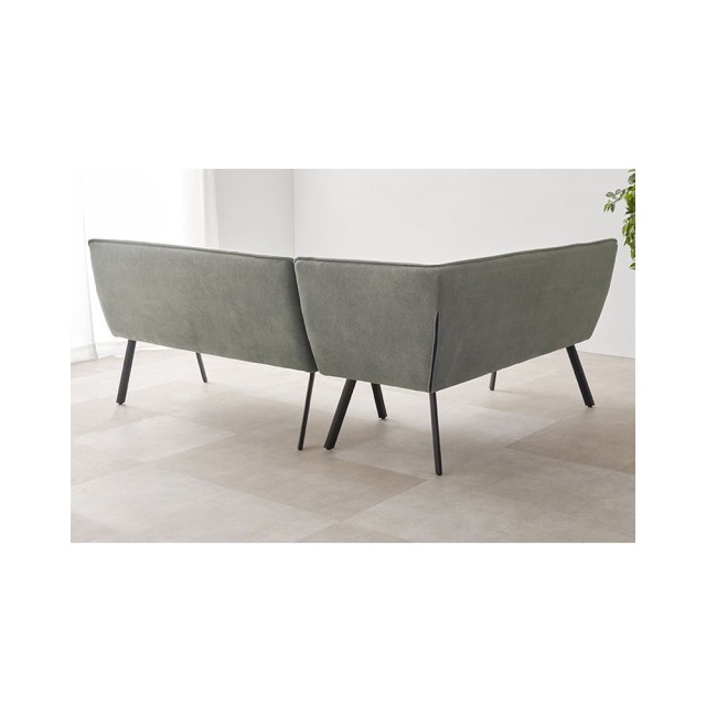 ダイニングソファ２点セット（右肘）