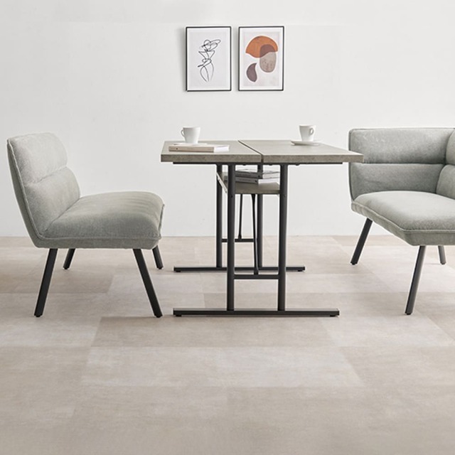 ダイニングソファ２点セット（右肘）