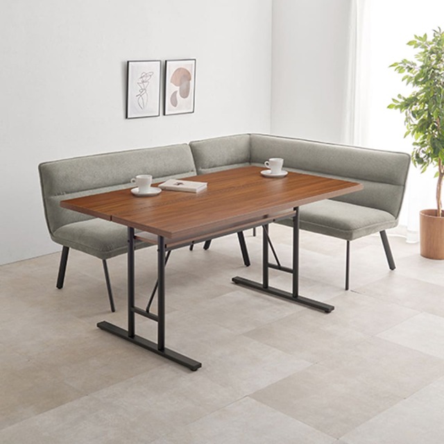 ダイニング３点セット（右肘）