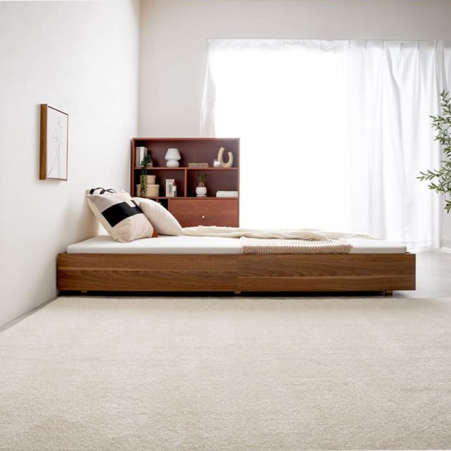 Lib（リブ） すのこローベッド シングルサイズ（フレームのみ）