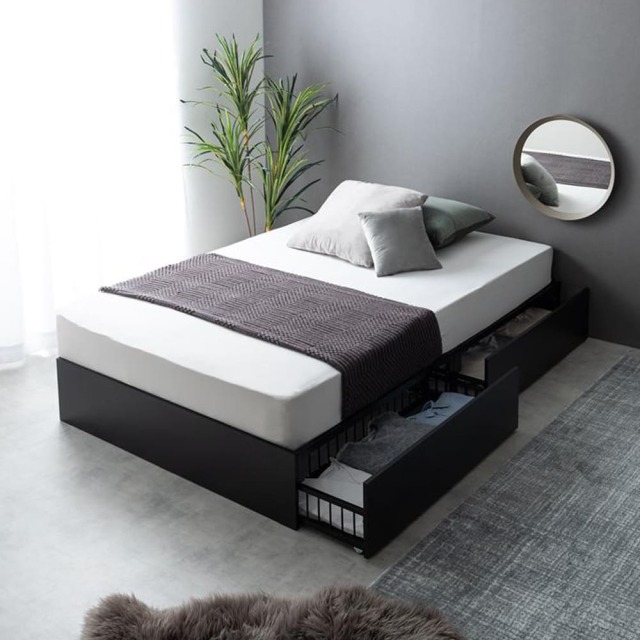 House（ハウス） 引出し収納ベッド シングルサイズ（フレームのみ）