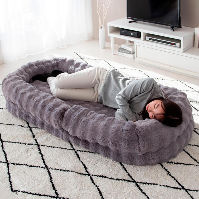 ふわふわ　3個 Nestella(ネステラ) ふわとろ3wayソファベッド