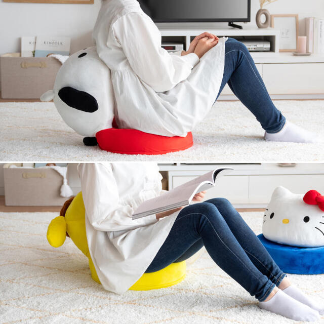 コンパクト座椅子