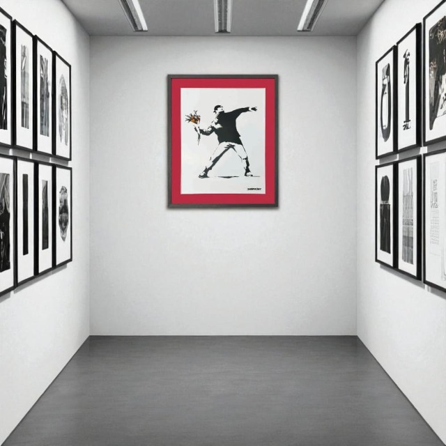 Banksy（バンクシー） Molotov(Limited Edition) アートポスター