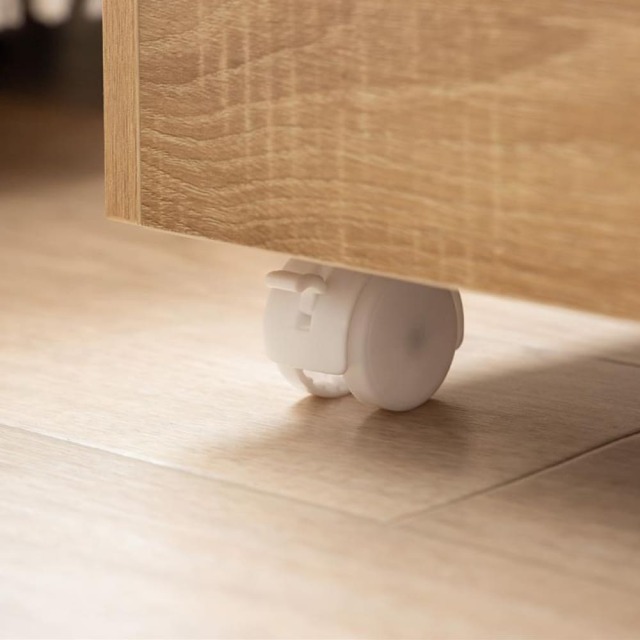 収納ワゴン付きキャビネット