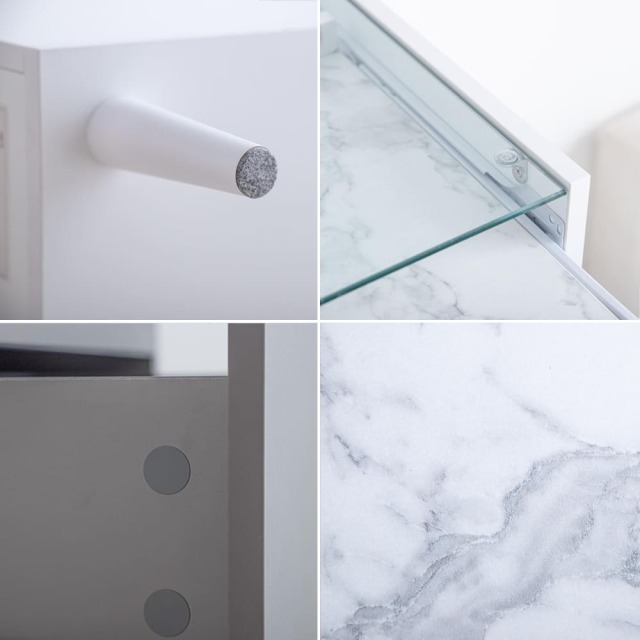 ショーケース付きチェスト