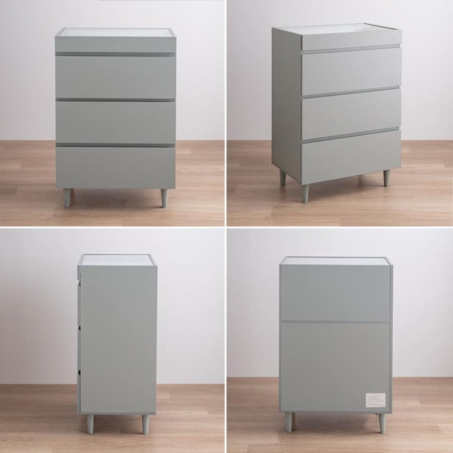 ショーケース付きチェスト