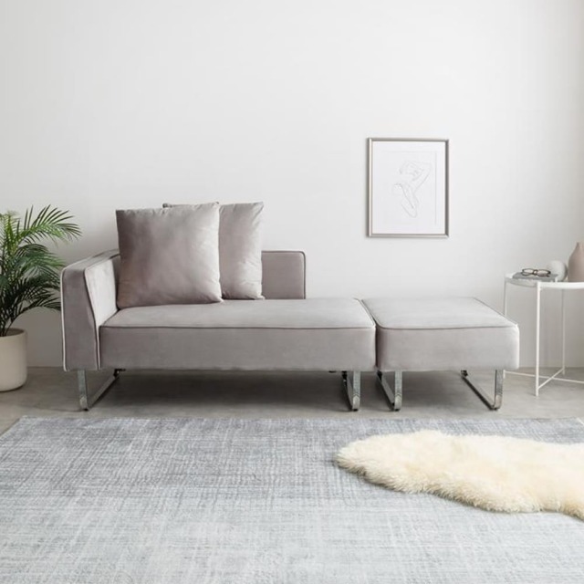 Tilleul (ティユール) 2人掛けカウチソファ+オットマン