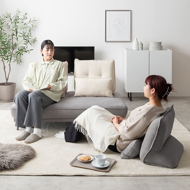 Chou (シュウ) 自立式背もたれクッション