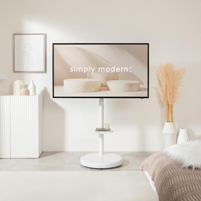 Helon(ヘロン) キャスター付き多機能テレビスタンド