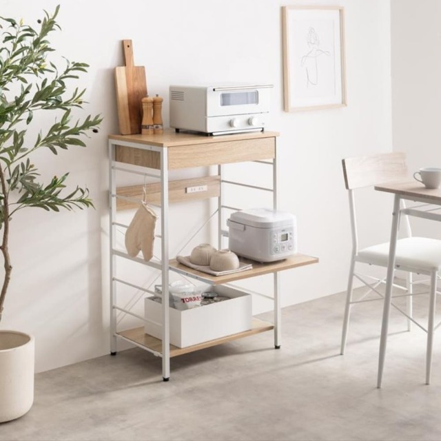 Puppy（パピー） コンセント付きレンジラック