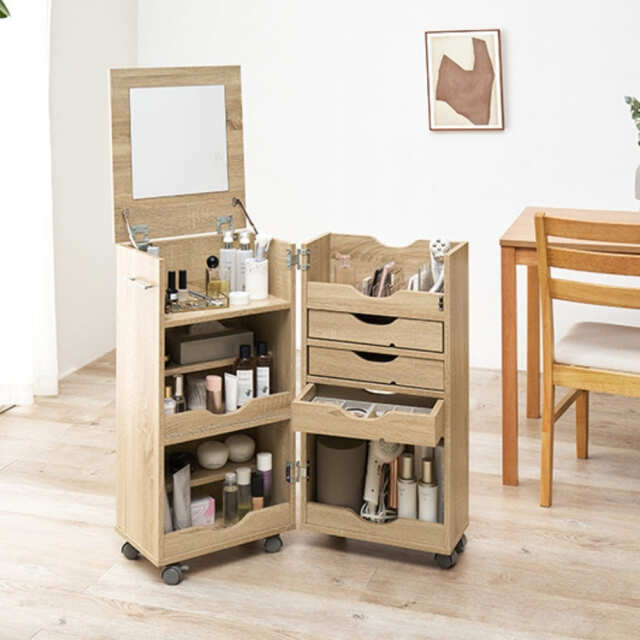 Iris(イリス) ドレッサーワゴン