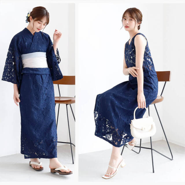 4ｗａｙ浴衣 ＋ 帯 4点セット 4way浴衣 楽天市場】＼ 4000円OFF☆12999円⇒ 8999円／ レディース