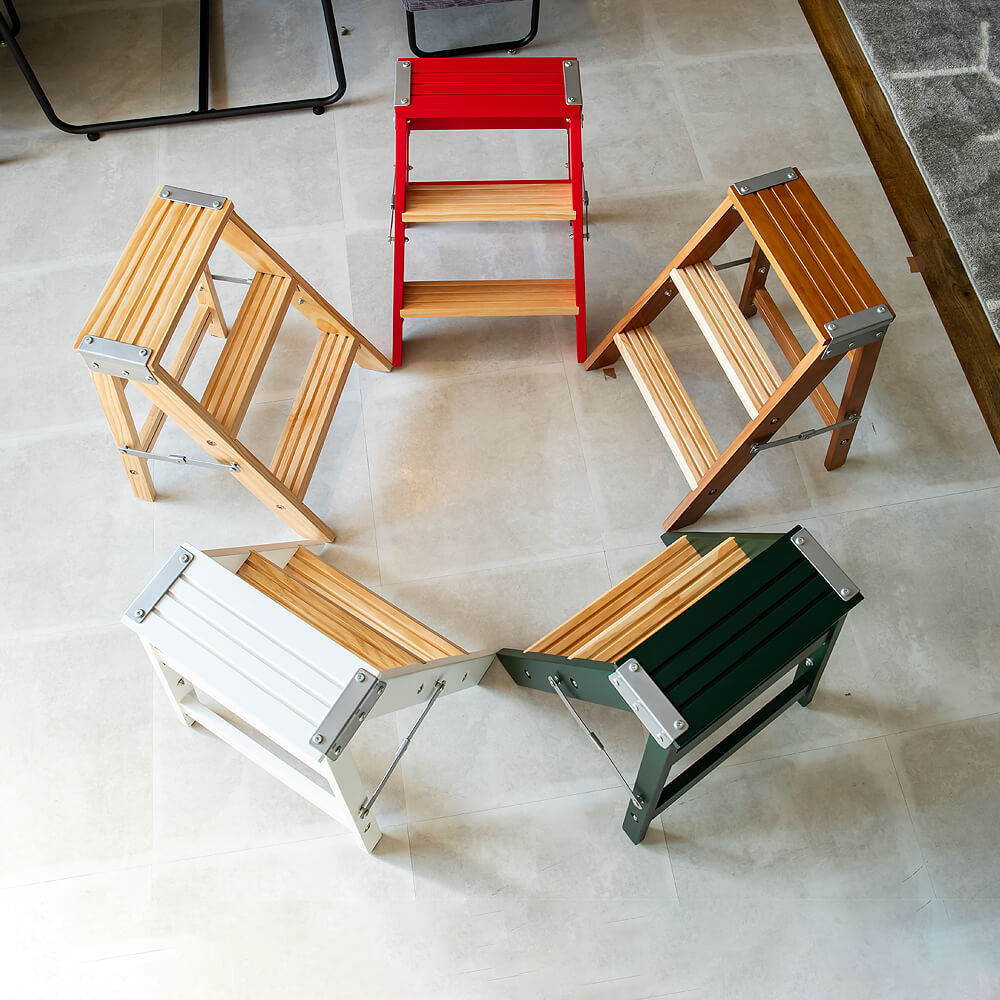 Dour（ドゥール） 折りたたみ式ラダーラック