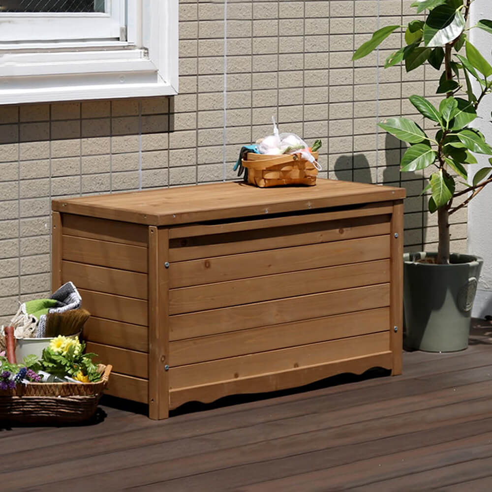 Arbre（アルブル）　木製ボックスベンチ M