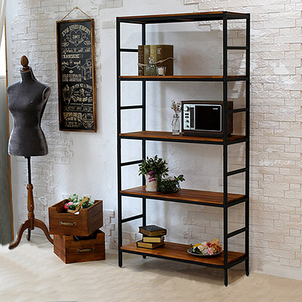 Ivaru（イヴァル）ウッドラック5段タイプ　幅86/奥行32