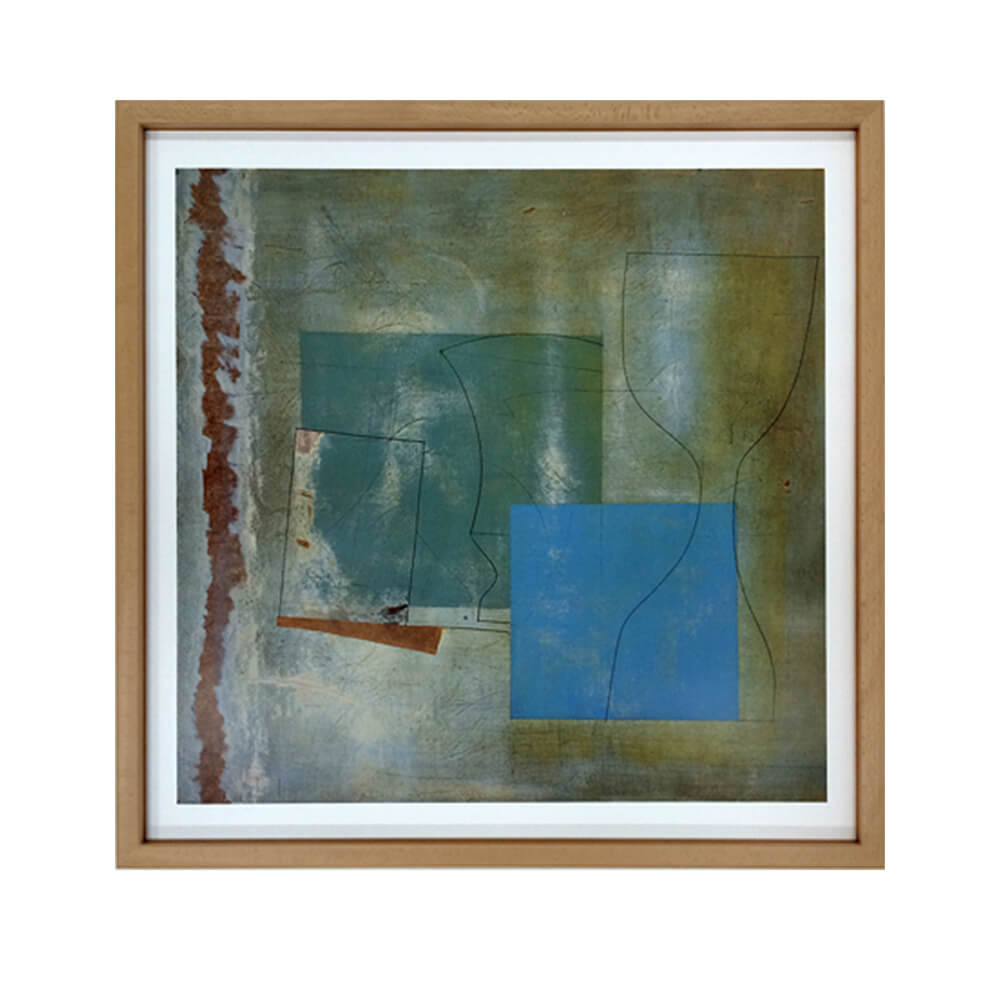 Ben Nicholson(ベン ニコルソン) June 1961 アートポスター(フレーム付き)