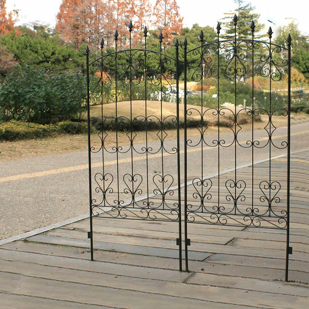 Gald（ガルド）アイアンフェンス ロータイプ 4set