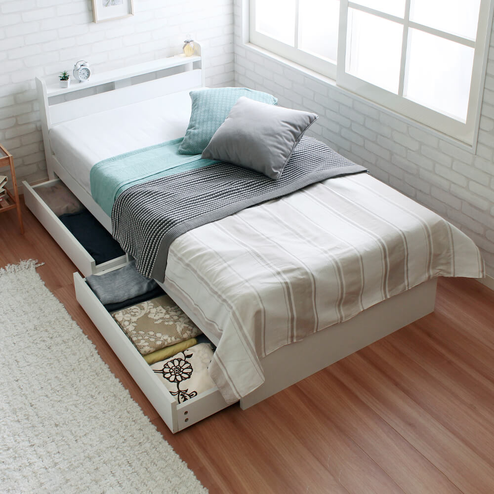 Stina（スティナ）ショートベッド　マットレスセット　シングル