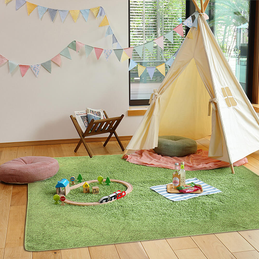 Shiva（シーヴァ） 芝生風ラグマット  180cm×185cm