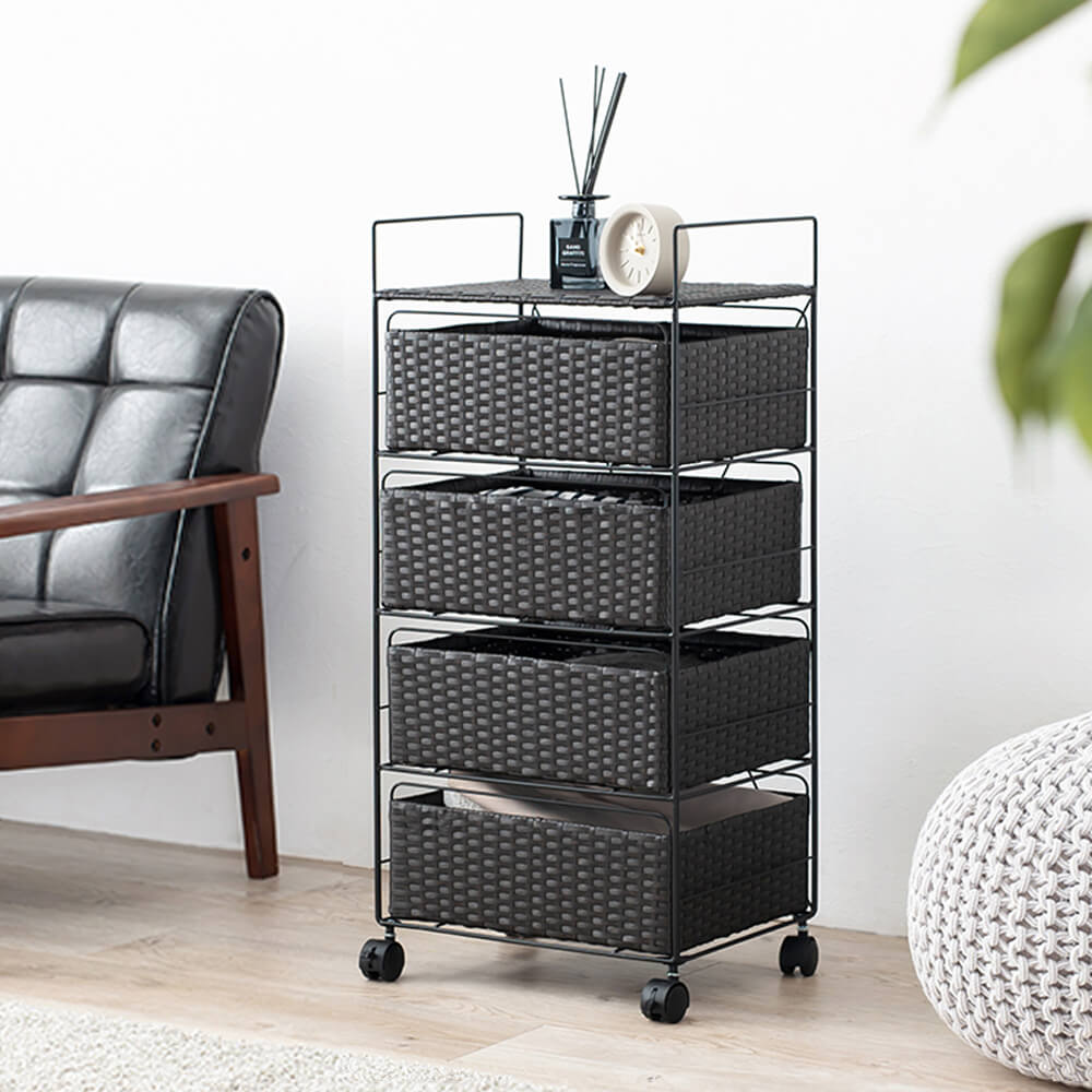 Rione（リオーネ）4段ランドリー　幅40cm