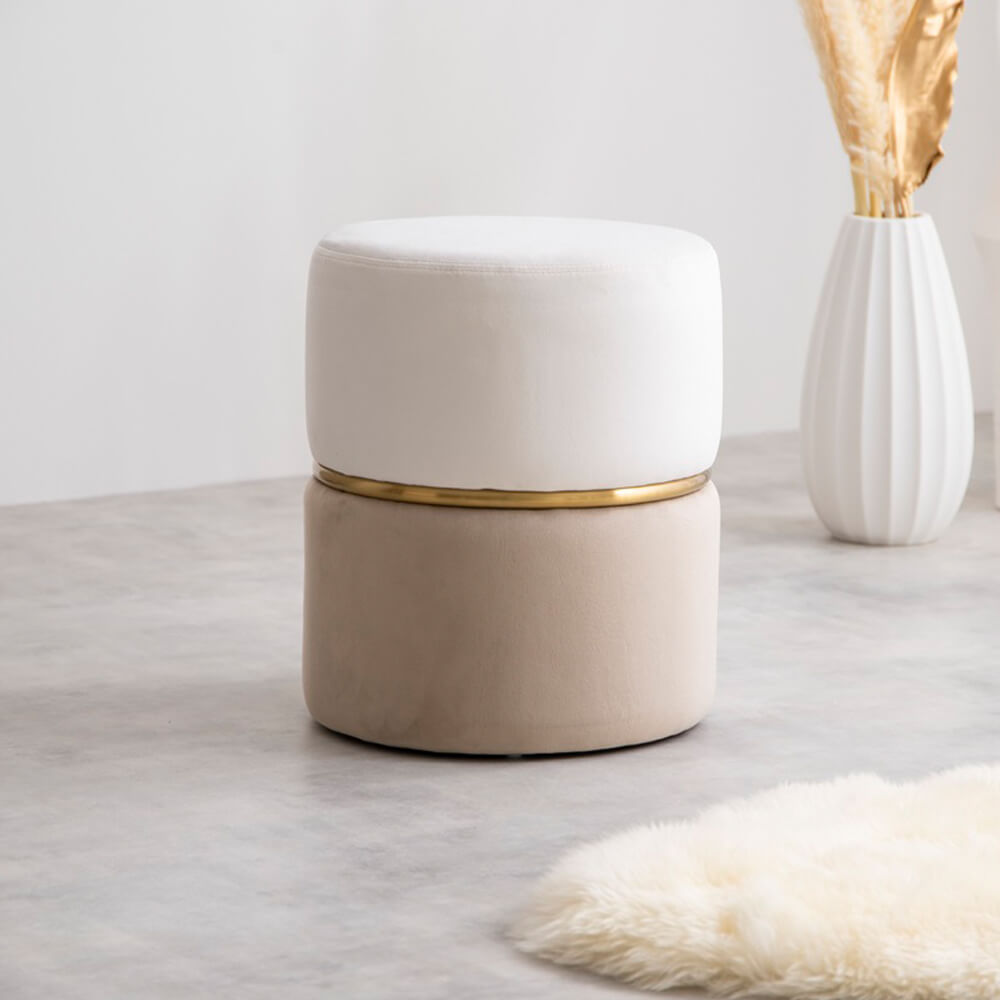 Liana（リアナ） バイカラーベロアスツール