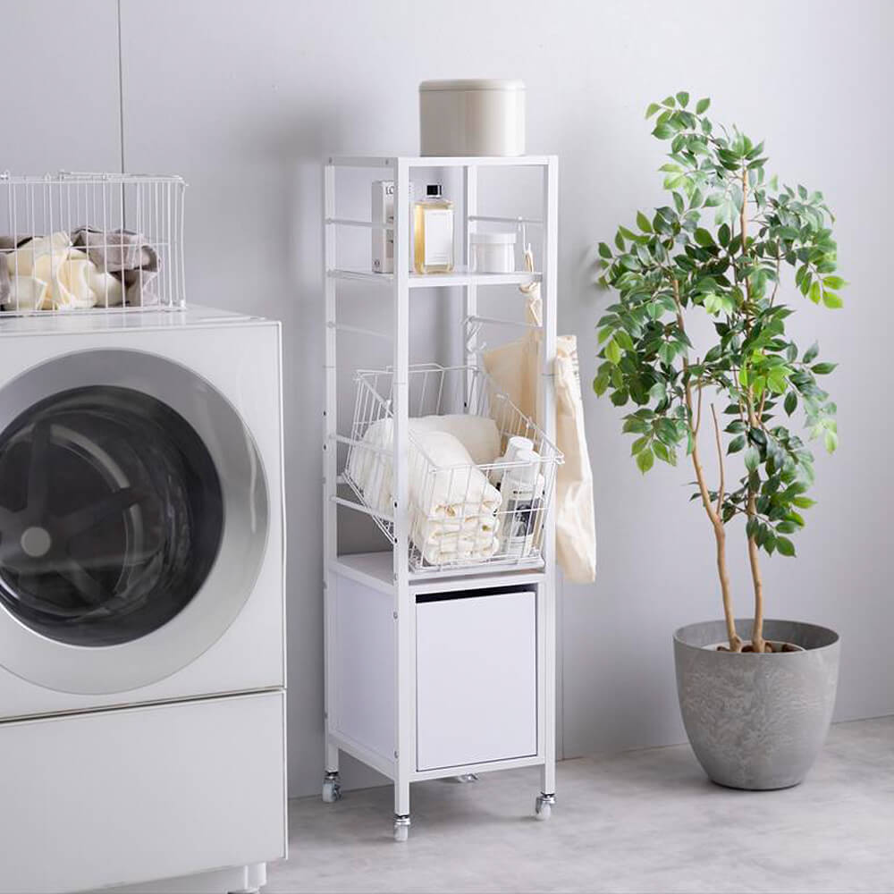 Amico (アミーコ） 引き出し付きランドリーバスケット