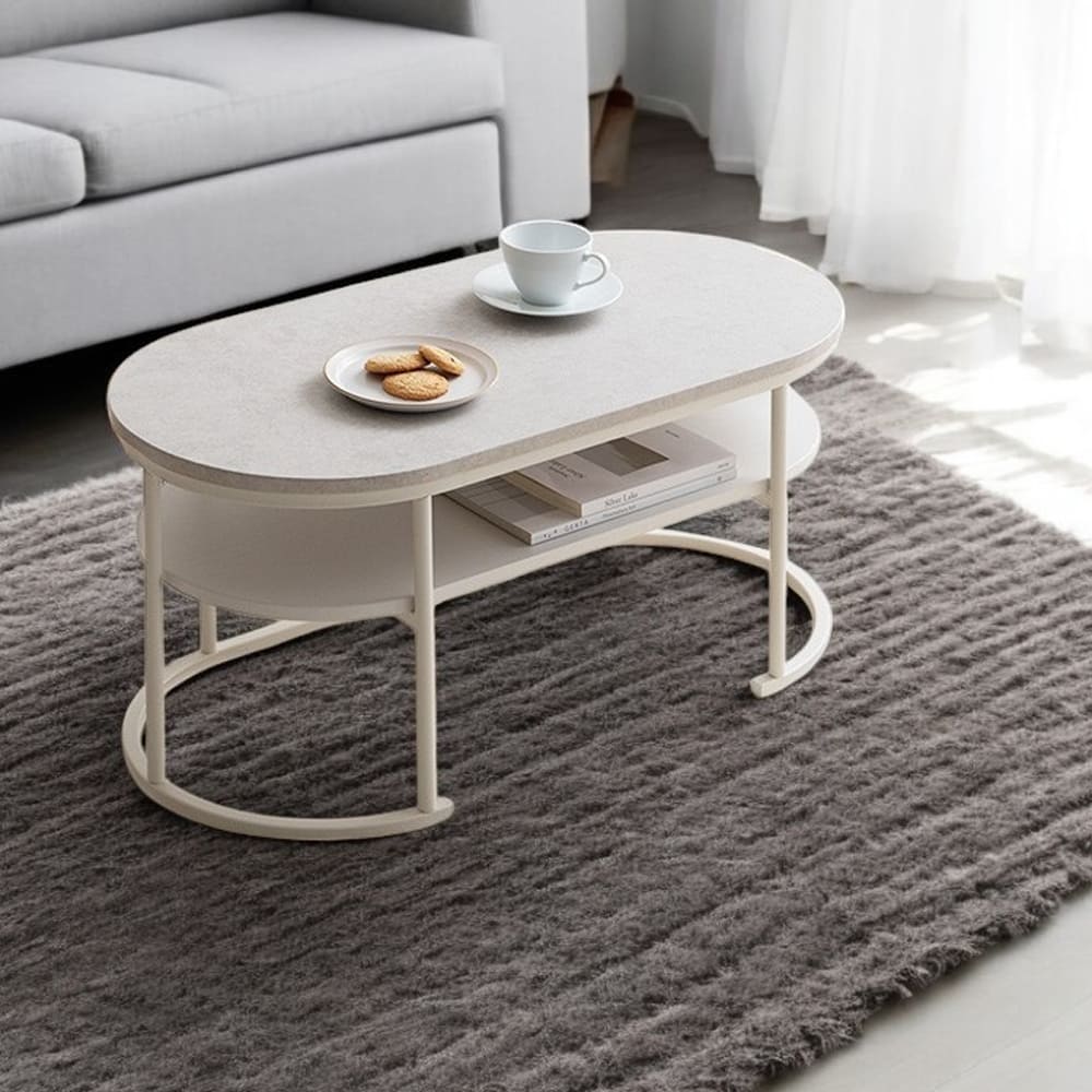 棚付きセンターテーブル