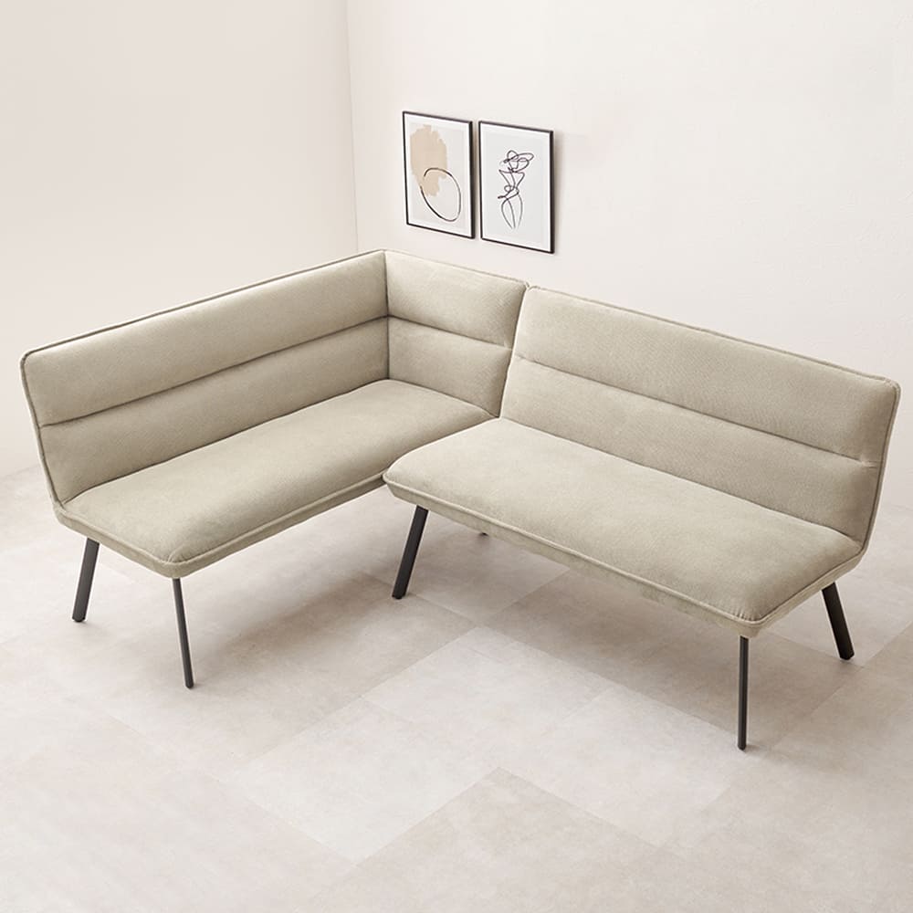 ダイニングソファ２点セット（右肘）