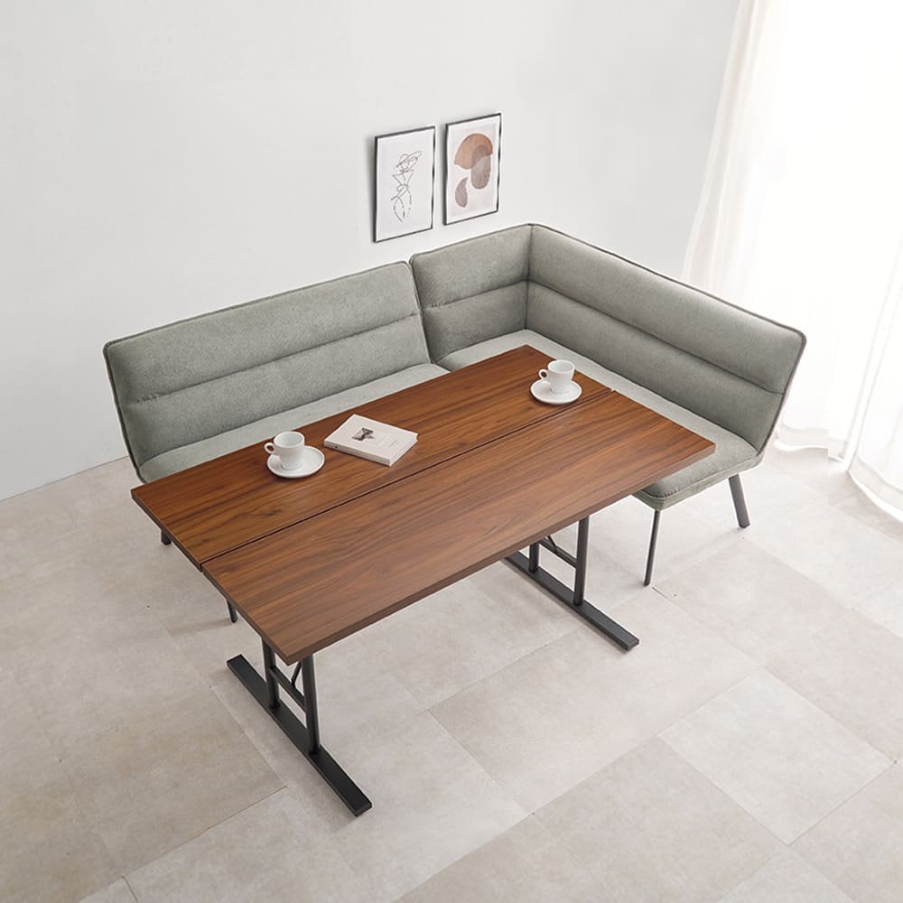 ダイニング３点セット（右肘）