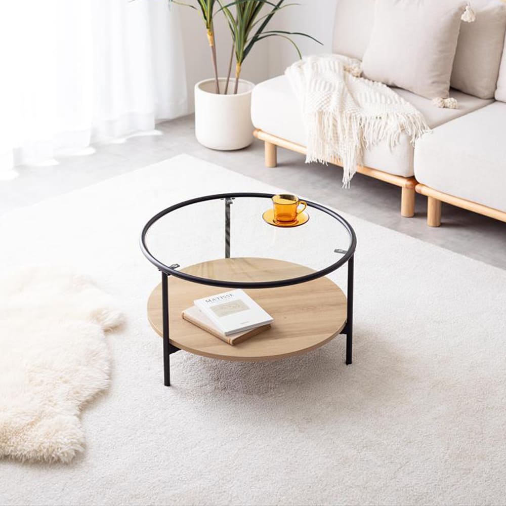 異素材ミックステーブル