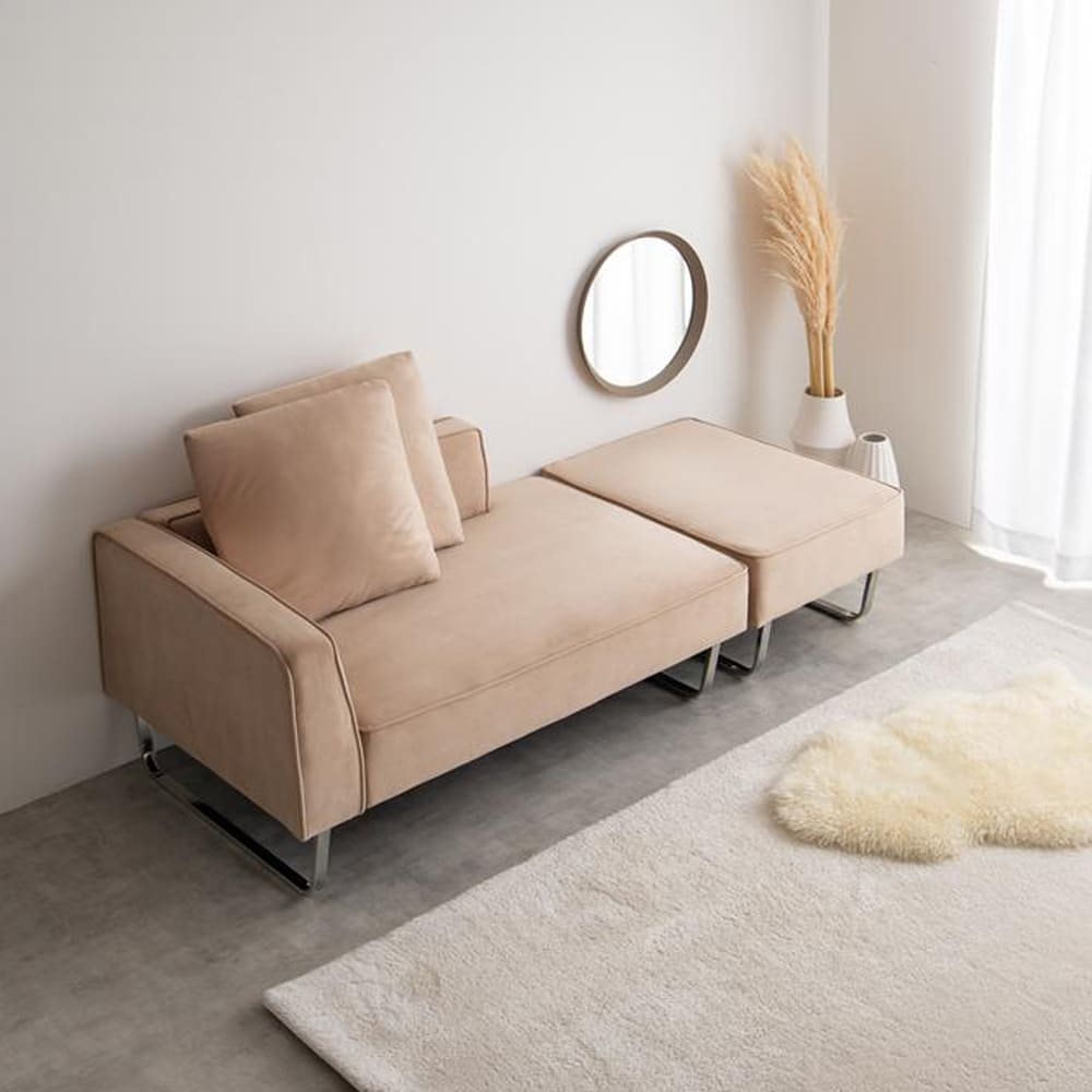 Tilleul (ティユール) 2人掛けカウチソファ + オットマン