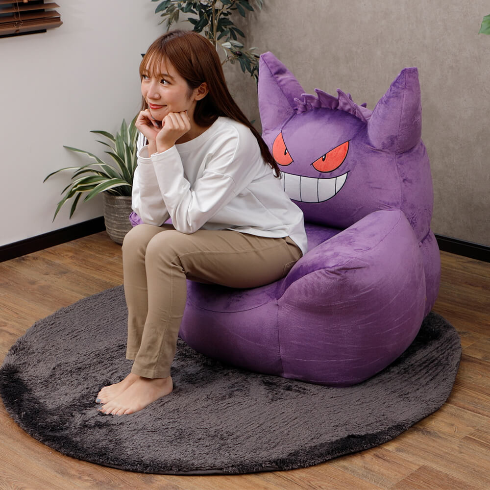 ポケモン ゲンガービーズソファ