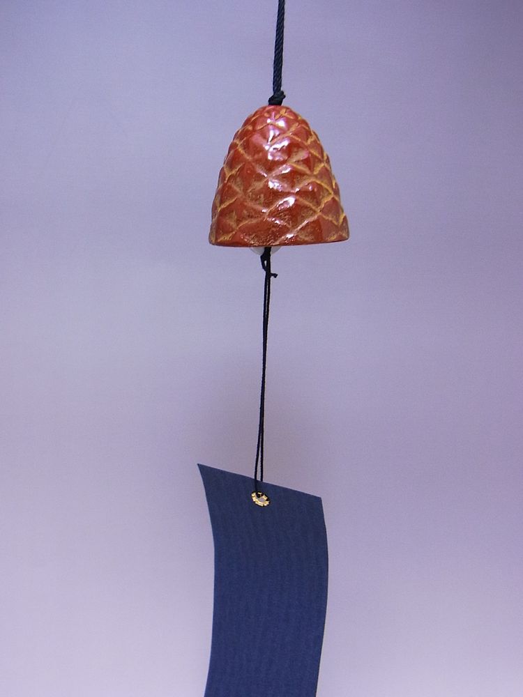 【日本のおみやげ】◆風鈴【松茶】南部鉄器