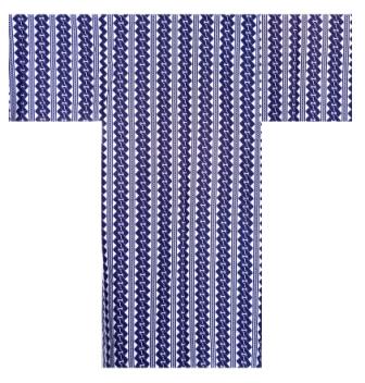 【日本のおみやげ】◆外国人向け浴衣【吉原つなぎ】男性用（S～XL）