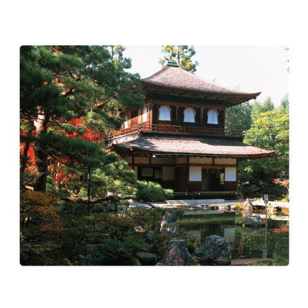 【日本のおみやげ】◆マウスパッド【銀閣寺】