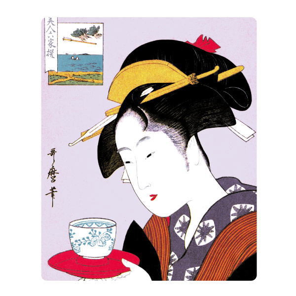 【日本のおみやげ】◆マウスパッド【お茶美人】