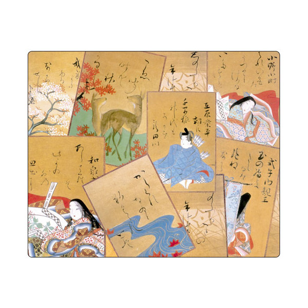 【日本のおみやげ】◆マウスパッド【百人一首】