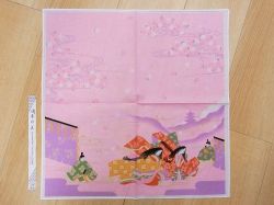 【日本のおみやげ】◆【日本の美】ハンカチ【紫武部物語】【全10種類】