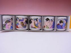 【日本のおみやげ】◆ぐい飲みセット【5個入】浮世絵