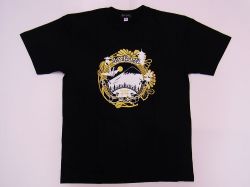 【日本のおみやげ】【ホームステイおみやげ】【日本土産】（漢字・和柄）◆和風Tシャツ【サークルJAPAN】大人用（M～LL）黒地