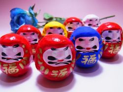 【日本のおみやげ】◆福だるま【豆号だるま】お得な8個セット