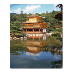 【日本のおみやげ】◆マウスパッド【金閣寺】