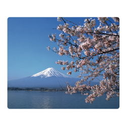【日本のおみやげ】◆マウスパッド【富士山（春）】