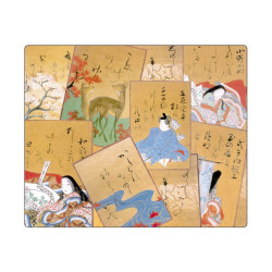 【日本のおみやげ】◆マウスパッド【百人一首】