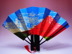 絵柄は全部で7種類あります。◆浮世絵飾り扇子セット【赤富士】【日本のおみやげ】